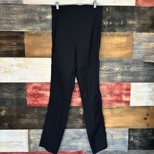 marithe francois girbaud Women's Tight Pants J Cut Corset Pants Black Stretch So